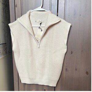 Elan Brand New With Tags 1/4 Zip Sweater Vest
